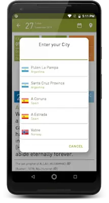 Prayer Times - Mosque Finder android App screenshot 3