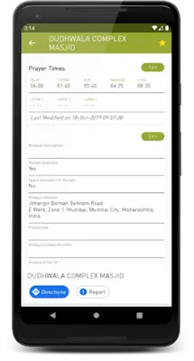 Prayer Times - Mosque Finder android App screenshot 5